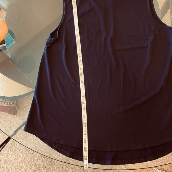 Jeweled Neckline Dark Navy Top New without tags - Picture 12 of 16